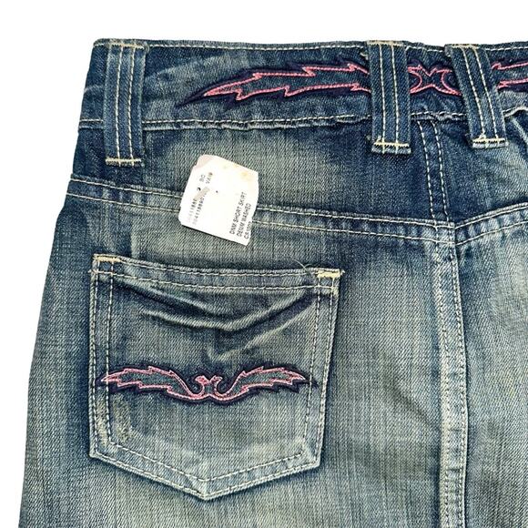 NWT Forever 21 Y2K Deadstock Denim Micro Skirt SMALL - Picture 6 of 6